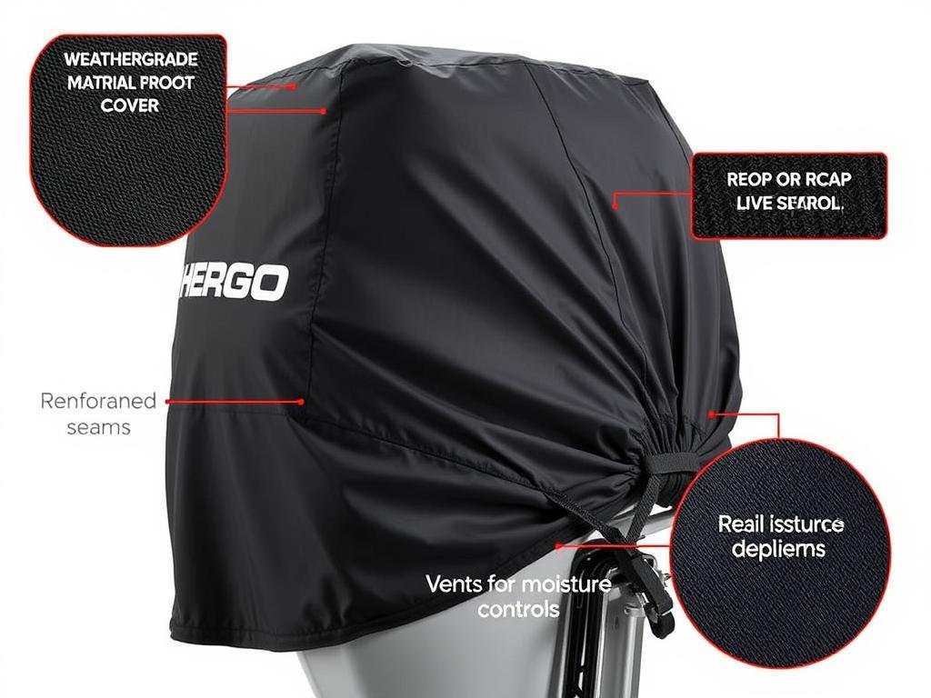 Premium marine-grade outboard motor cover designed for high-performance engines with UV protection in 2025 Premium marine-grade outboard motor cover designed for high-performance engines with UV protection in 2025