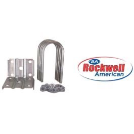 3-Inch Round Trailer Axle Rockwell Tie Plate Kit, Zinc Coated #4201-GDZP 3-Inch Round Trailer Axle Rockwell Tie Plate Kit, Zinc Coated #4201-GDZP