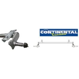 CONTINENTAL 86" Galvanized Torsion Trailer Axle (3,500 lbs.) Model #518-0721 CONTINENTAL 86" Galvanized Torsion Trailer Axle (3,500 lbs.) Model #518-0721