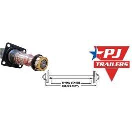 Dexter 95 Round Tube Straight Trailer Axle (8,000 lb.) Model #9283153 Dexter 95 Round Tube Straight Trailer Axle (8,000 lb.) Model #9283153