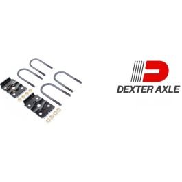 Dexter Tie Plate Kit for 2-3/8" Round Trailer Axles - Model #K71-731-00 Dexter Tie Plate Kit for 2-3/8" Round Trailer Axles - Model #K71-731-00
