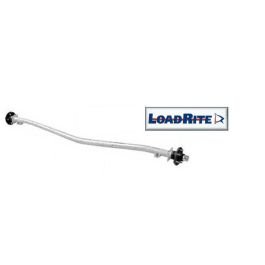 LOADRITE 3,700 lb. Galvanized Round Axle with Idler Hubs Model #6228.21 LOADRITE 3,700 lb. Galvanized Round Axle with Idler Hubs Model #6228.21