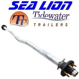 SEA LION 2" Square Drop Center Axle (3,750 lb.), 92-1/4" H.F. #30058 SEA LION 2" Square Drop Center Axle (3,750 lb.), 92-1/4" H.F. #30058