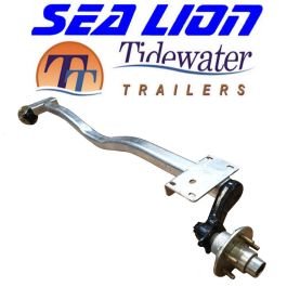 SEA LION 3,750 lb. Torsion Axle featuring Idler Hubs, 87-1/4" H.F. Model #30082 SEA LION 3,750 lb. Torsion Axle featuring Idler Hubs, 87-1/4" H.F. Model #30082
