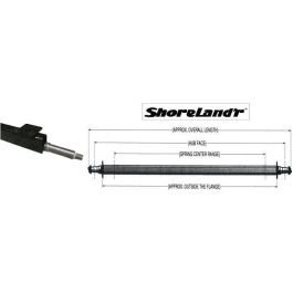 SHORELAND'R 52-Inch Straight Painted Trailer Axle #6888703 SHORELAND'R 52-Inch Straight Painted Trailer Axle #6888703