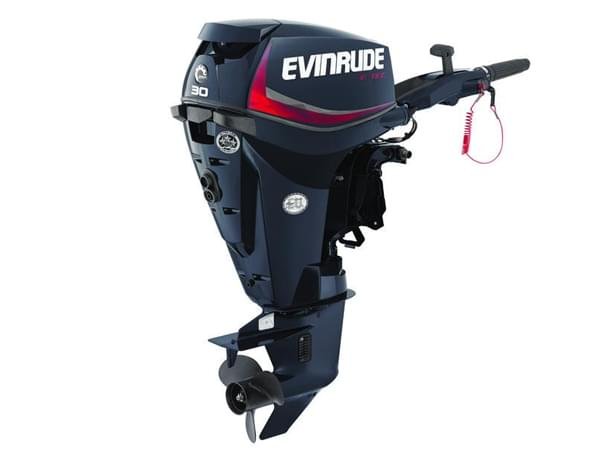 2018 Evinrude E-TEC 30 HP E30DRGL Outboard Motor - Image 1