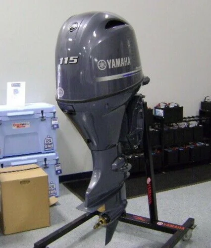 1986 Yamaha 115 HP V4 Carbureted 2 Stroke 20" (Long Shaft) Outboard Motor - Image 1