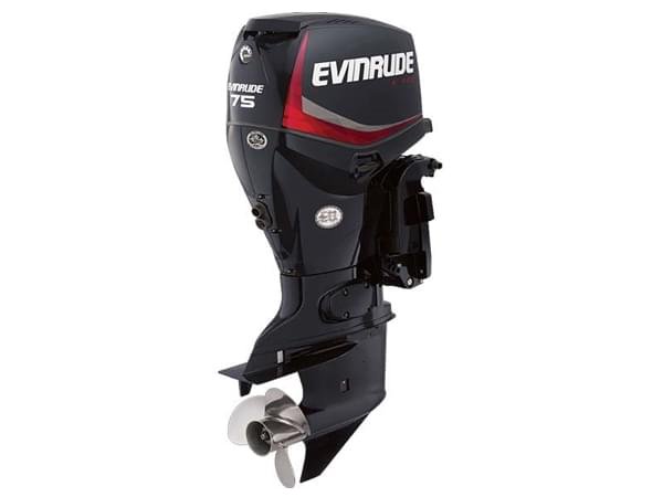 2018 Evinrude E-TEC 75 HP E75DPGL Outboard Motor - Image 1