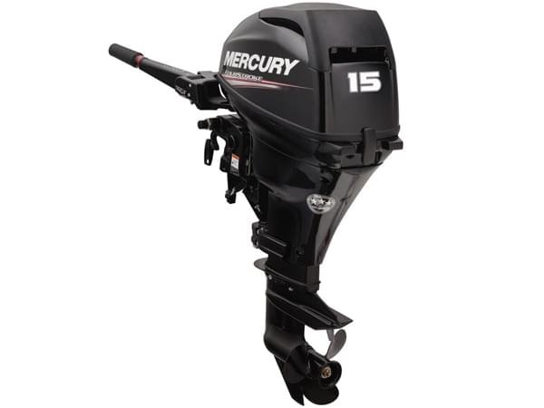 2018 Mercury 15 Hp 15ELH Outboard Motor - Image 1