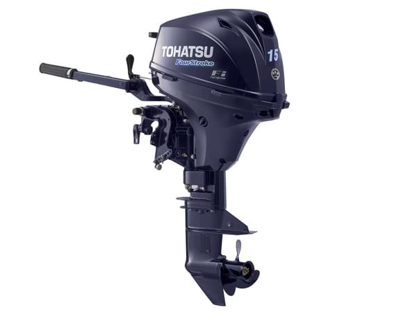 2018 Tohatsu 15 Hp MFS15EEFL Outboard Motor - Image 1