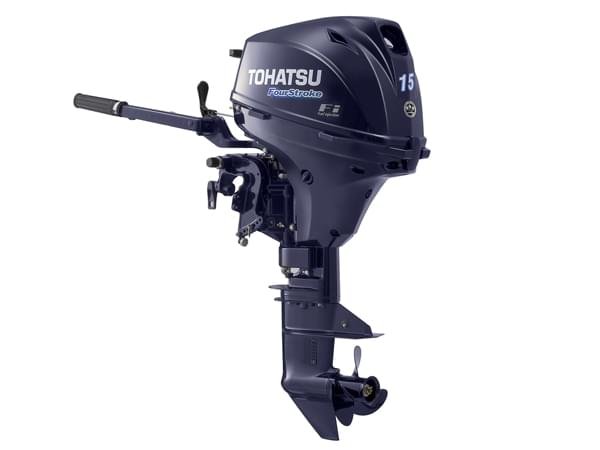 2018 Tohatsu 15 Hp MFS15EEFS Outboard Motor - Image 1