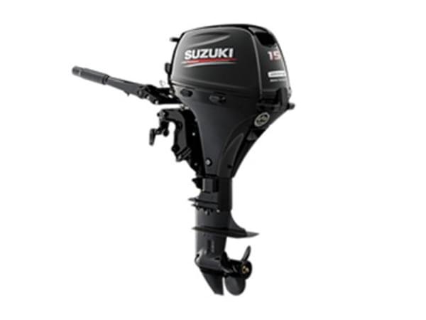 2018 Suzuki Marine 15 HP DF15AS EFI Outboard Motor - Image 1