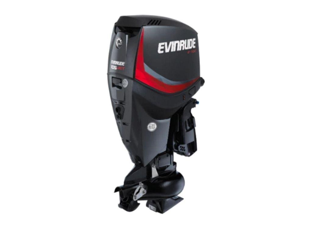 Evinrude-E105DPJL.jpg Evinrude E105DPJL 105HP Outboard Motor - Image 1