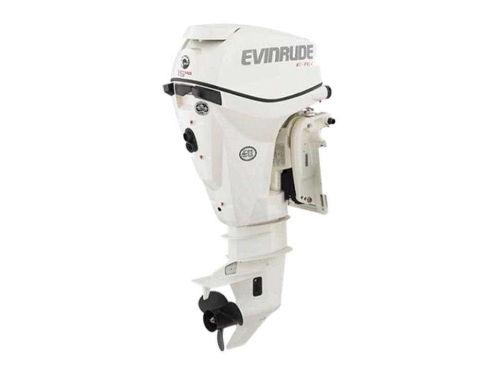 Evinrude-E15HPSX.jpg Evinrude E15HPSX E-TEC Outboard Motor - Image 1