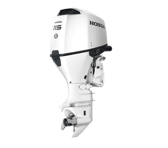 Honda-115hp-White-Outboard-For-Sale.png Honda 115hp White Outboard | BF115JXRA | Clearance | 0183 - Image 1