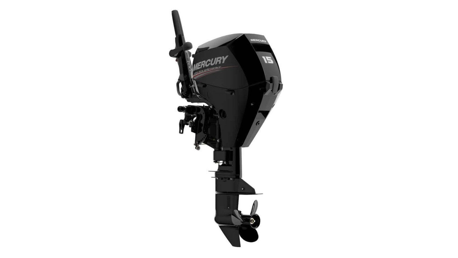 Mercury-15ELH-FourStroke.jpg Mercury 15ELH FourStroke Outboard Motor - Image 1