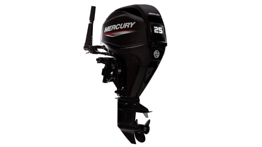 Mercury-25ELH-FourStroke.jpg Mercury 25ELH FourStroke Outboard Motor - Image 1