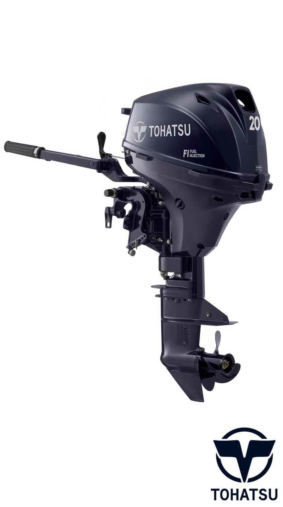 Tohatsu 20HP MFS20ES Outboard Motor - Image 1