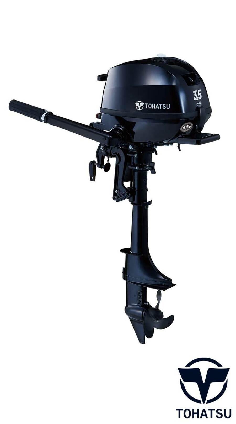 Tohatsu 3.5HP MFS3.5CS Outboard Motor - Image 1