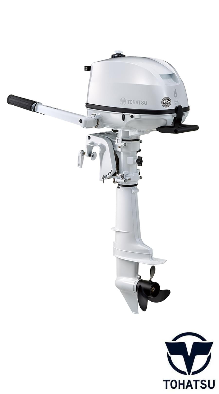 Tohatsu 6HP MFS6DWDS Outboard Motor - Image 1