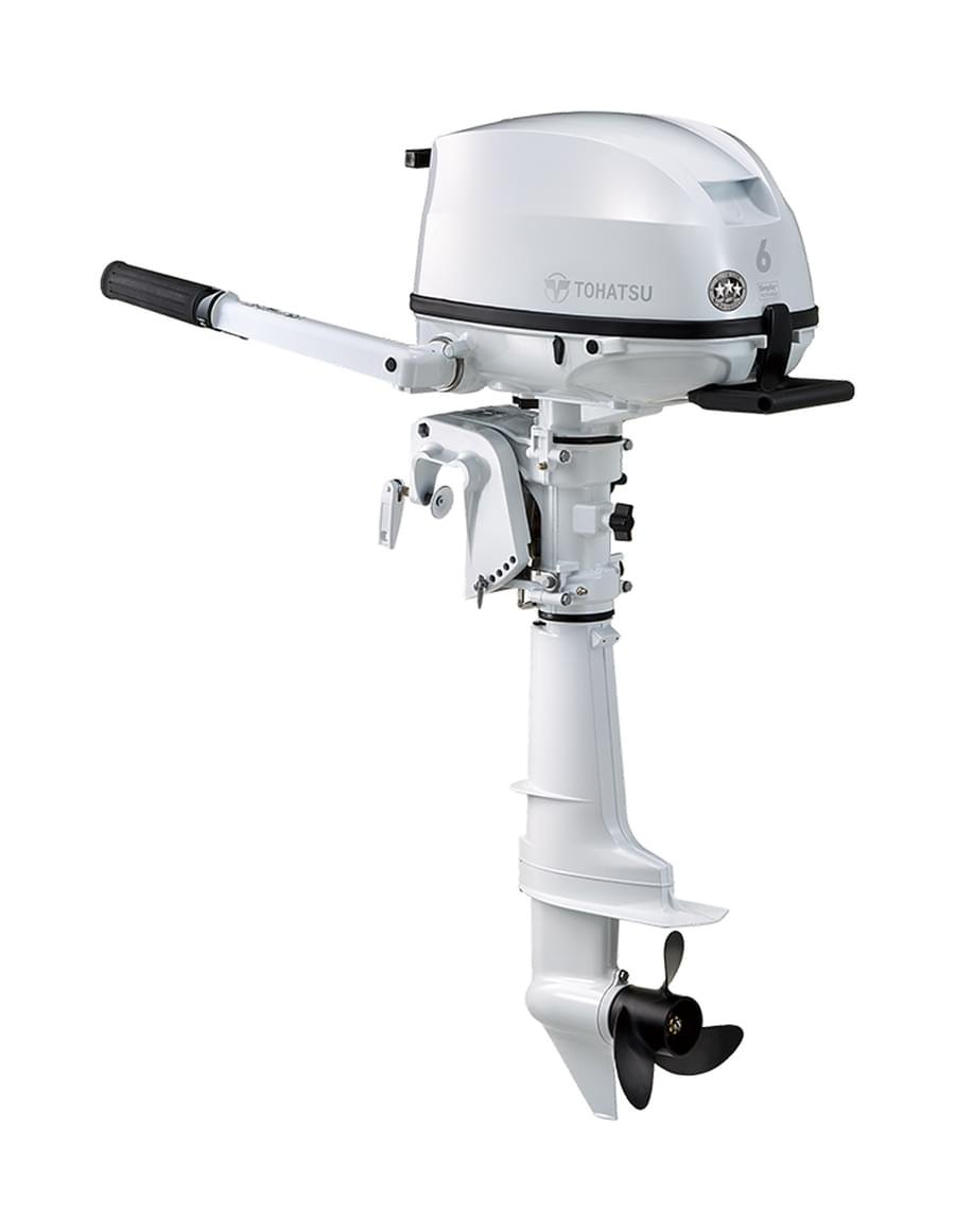 Tohatsu 6HP MFS6DWL Outboard Motor - Image 1