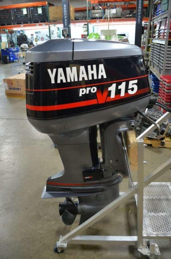 1994 Yamaha 115 HP V4 Carbureted 2 Stroke 20" (Long Shaft) Outboard Motor - Image 1