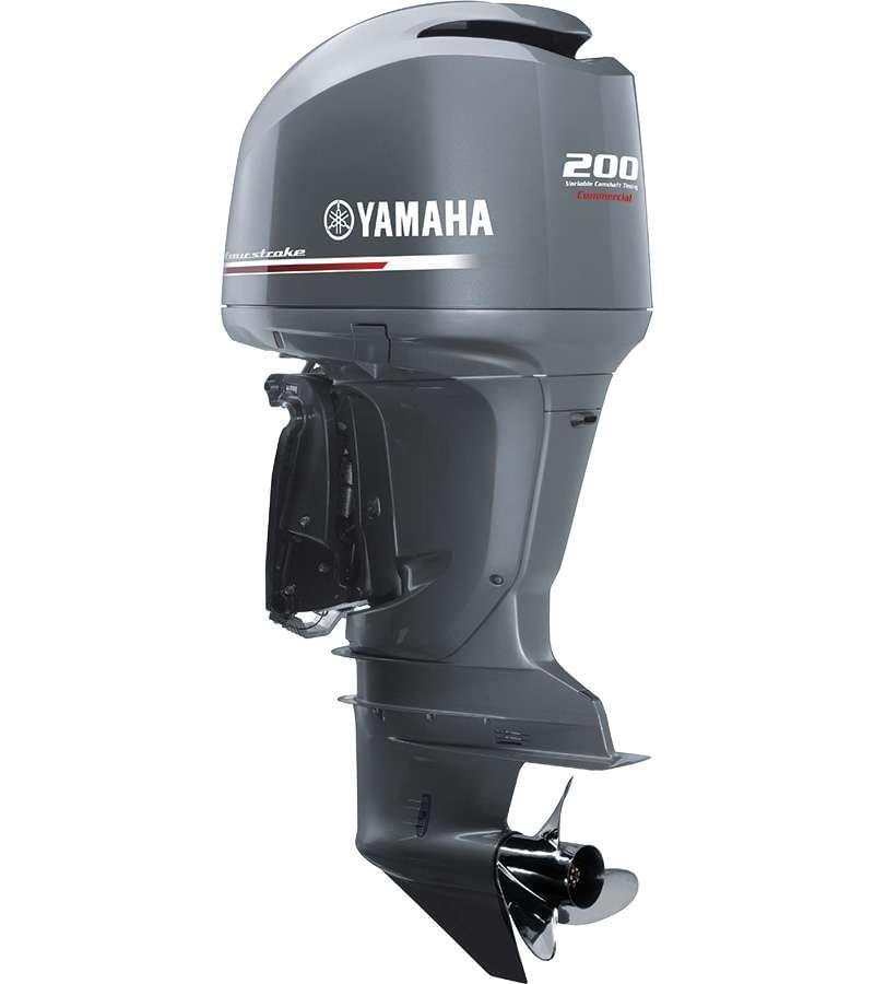 2001 Yamaha 200 HP Saltwater Series II OX66 V6 EFI 2 Stroke 25" (Extra Long Shaft) Outboard Motor. - Image 1