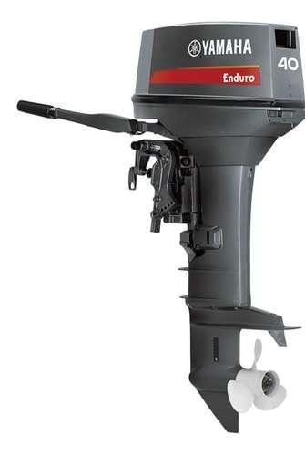 1991 Yamaha 40 HP 3 Cylinder Carbureted 2 Stroke 15" (Short Shaft) Tiller Outboard Motor - Image 1